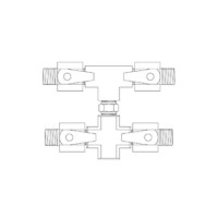 Disc Paasche 4 Outlet Manifold