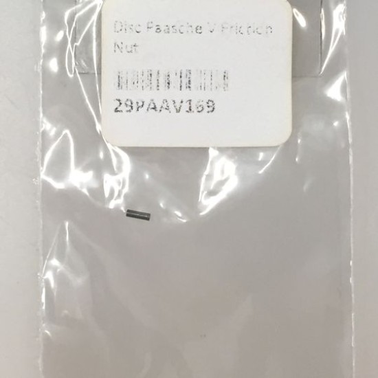 Disc Paasche V Friction Nut