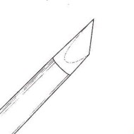 Royal Color Shaper Angle Chisel Extra Firm #0