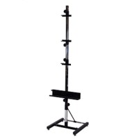 Disc Avanti I Single Metal Square Post Easel Black