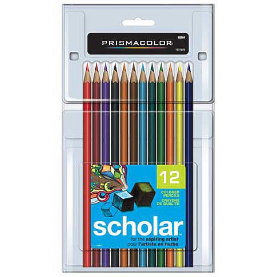 Prismacolor Scholar Colored Pencil Set of 12