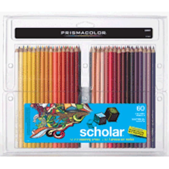 Prismacolor Scholar Colored Pencil Set of 60
