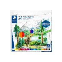 Disc Staedtler Coloured Pencils Set 24 Metal Case