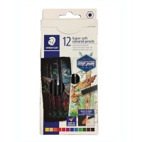 Disc Staedtler Super Soft Coloured Pencils Sets of 12