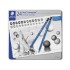 Disc Staedtler Mars Lumograph Graphite Pencil Set of 24 (12B - 10H)