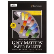 Jack Richeson Disposable Grey Matters Palette 12