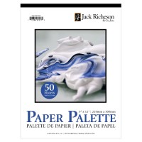 Jack Richeson White Paper Palette 9