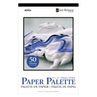 Jack Richeson White Paper Palette 12