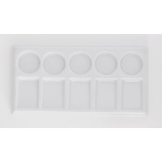 Porcelain Slant Palette 5 Well