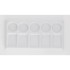 Porcelain Slant Palette 5 Well