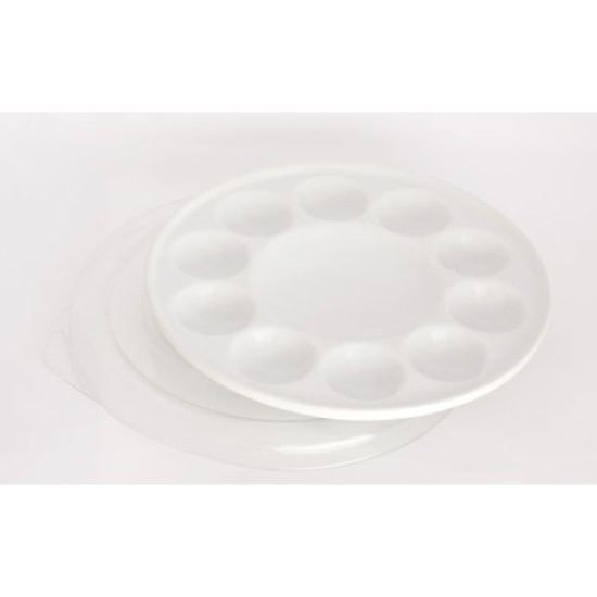 Porcelain Palette 11 Well With Cover