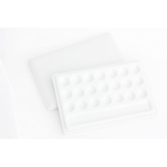 Miniature Porcelain Large Tray with Lid 7