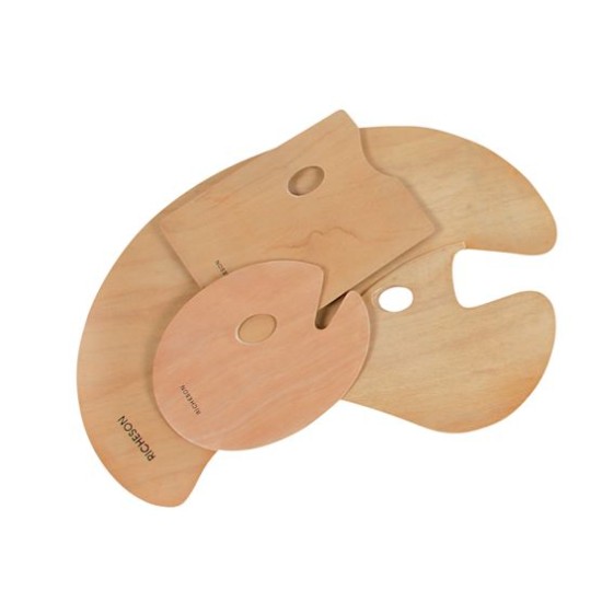 Richeson Wood Palette Rectangle 10