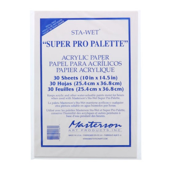 Masterson Pro Palette Acrylic Film Refills (for 11216 palette)