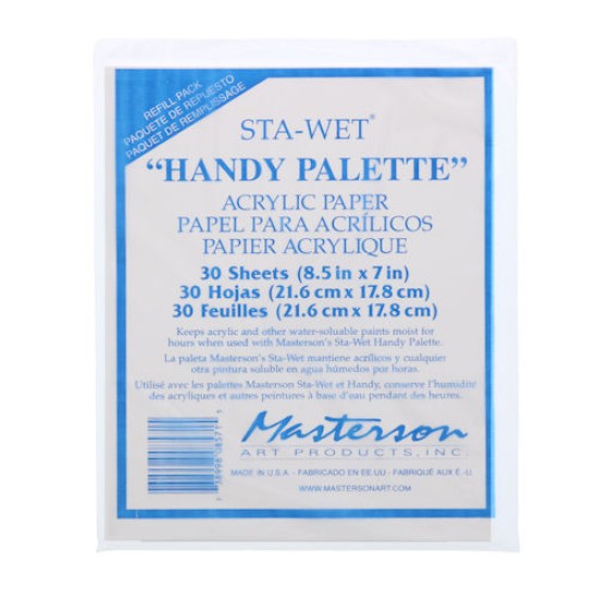 Masterson Handy Palette Acrylic Film Refills 8.5
