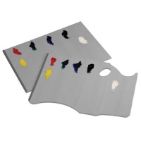 New Wave Grey Ergonomic Pad Paper Palette 11