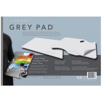New Wave Grey Pad Paper Palette 11