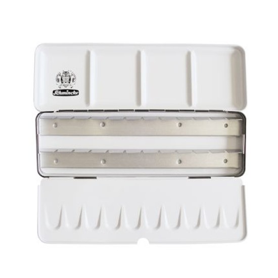 Schmincke Empty Metal Case for 24 Half Pans or 12 Whole Pans