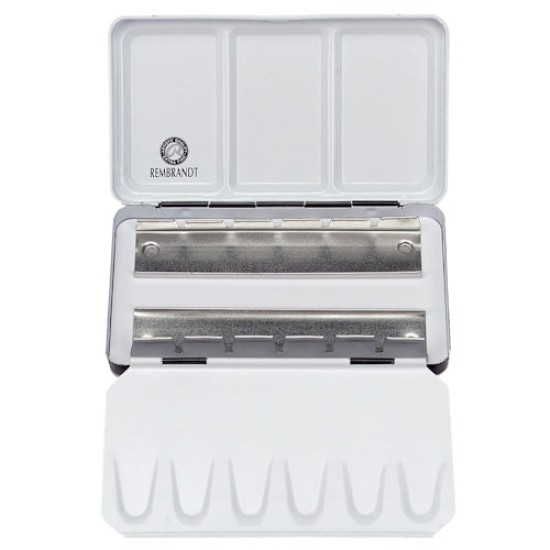 Rembrandt Empty Metal Case for 12, Half Pans