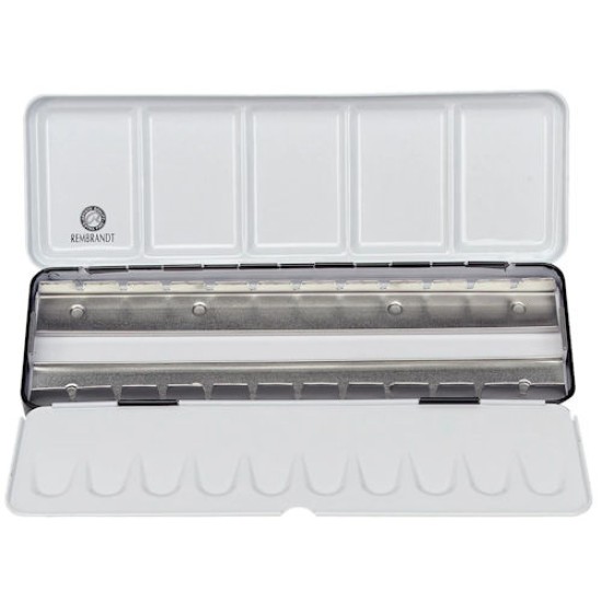 Rembrandt Empty Metal Case 24, Half Pans