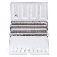 Rembrandt Empty Metal Case 48, Half Pans