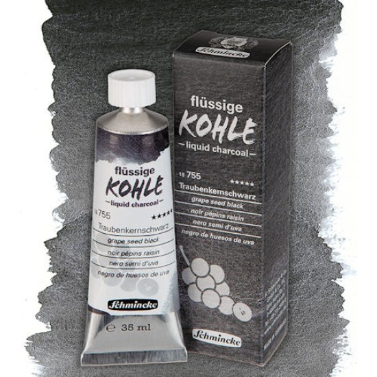 Disc Kohle Liquid Charcoal Grape Seed Black 35 ml