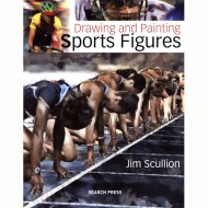 Disc Drawing & Painting Sports Figures by Jim Scullion