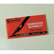 Speedball Elementary Alphabets by Ross F George