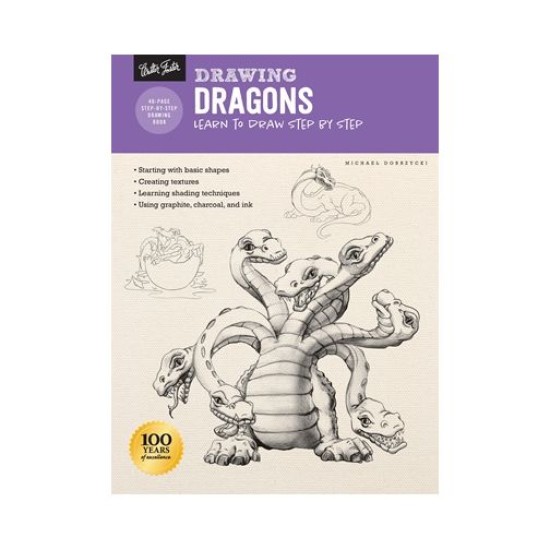Walter Foster: Drawing Dragons by Michael Dobrrzycki