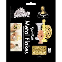Mona Lisa Composition Gold Metal Flakes 3 grams