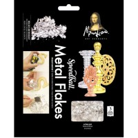 Mona Lisa Imitation Silver Metal Flakes 3 grams