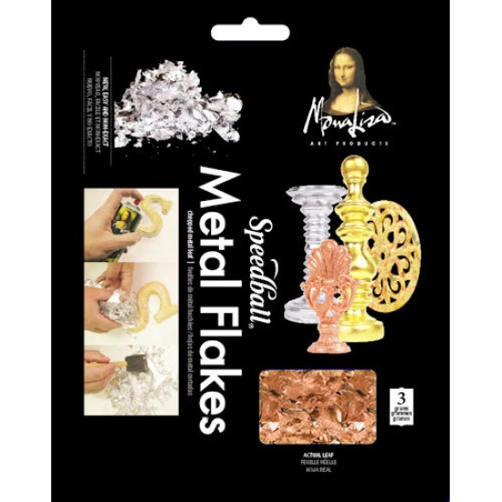 Mona Lisa Genuine Copper Metal Flakes 3 grams