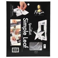 Mona Lisa Simple Leaf Silver (18 sheets) 5