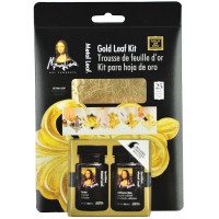 Mona Lisa Gold Leaf Kit (25 sheets) 5