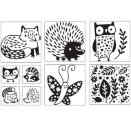 Rubbing Plate Forest Friends