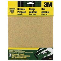 Disc 3M All-Purpose Sandpaper Assorted  1/ea. 100, 150, 220 grit