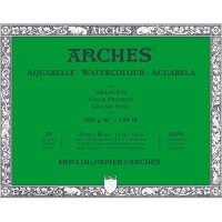 Arches Watercolour Block 20 sheets Cold Press 140 lb. 11