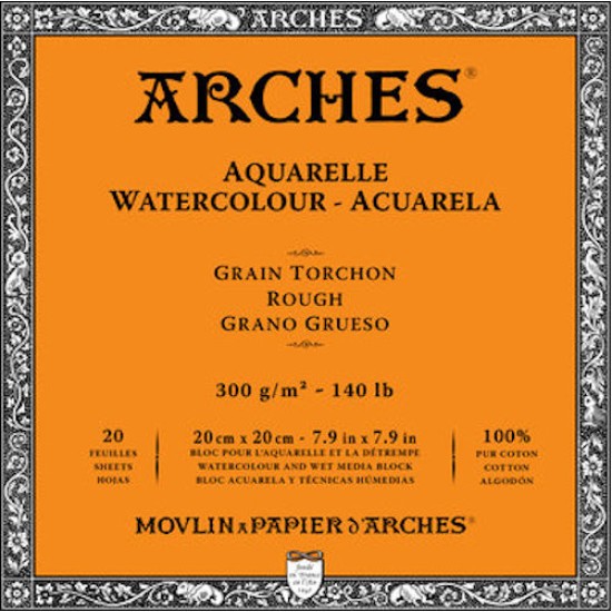 Arches Watercolour Block 140 lb Rough 7.9