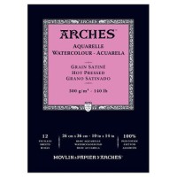 Arches Watercolour Pad 140 lb Hot Press 10