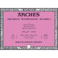Arches Watercolour Block 140 lb Hot Press 10