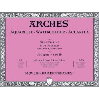 Arches Watercolour Block 140 lb Hot Press 18