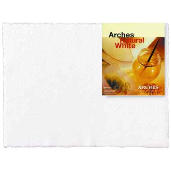 Arches Natural White Watercolour Paper 140 lb Cold Press 22
