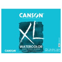 Canson XL Series: Watercolor 30 Sheet Pad 140lb/300gsm 18