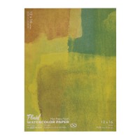 Fluid Watercolour Block 140 lb. Hot Press 12