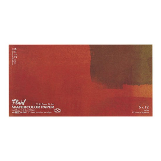 Fluid Watercolour Block 140 lb. Cold Press 6