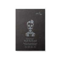 Authentic Black Pad A5 30 Sheets (5EA-30/BLACK)