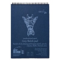 Authentic Grey Pad A4 (EB-30TS/GREY)