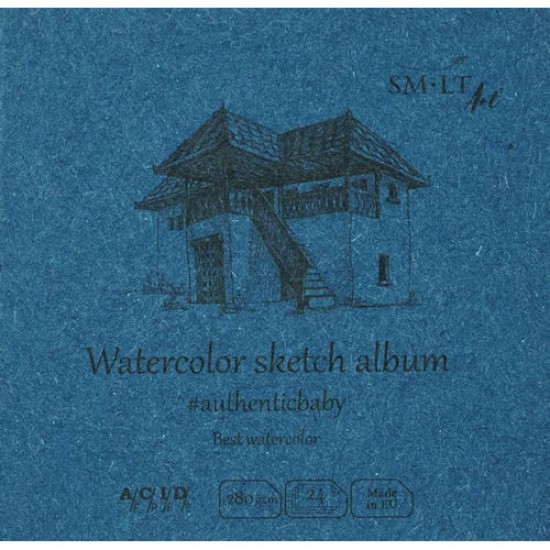 Authentic Blue Watercolour Pad 3.5
