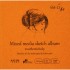 Authentic Orange Mixed Media Pad 3.5