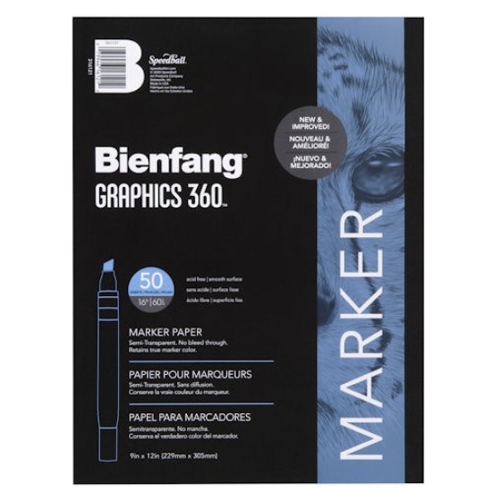 Bienfang Graphic 360 Marker Paper 9